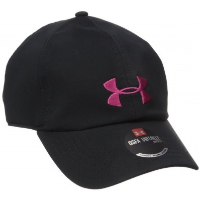 's UNDER ARMOUR Running RENEGADE CAP Ladies BLACK PINK Plum Ladies Hat OSFA  eb-81628432